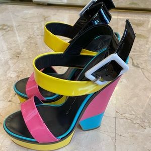 Giuseppe Zanotti Platform Vibrant Heels
